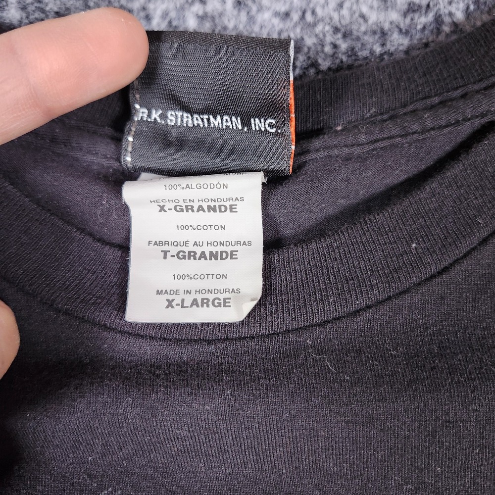 Vintage Harley Davidson Hanes Tshirt Atlantic City Made in USA pocket XL - Picture 5 of 12
